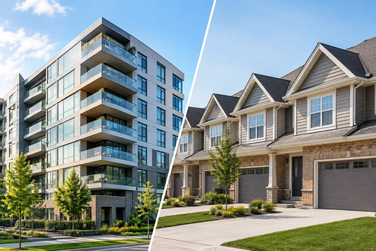 Condo Versus Townhouse in Metro Detroit